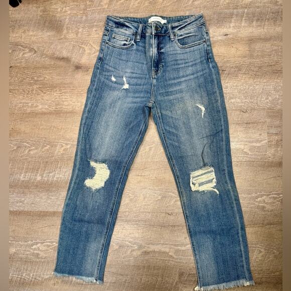 Hidden Distressed Blue Jeans size 29 - Picture 1 of 10